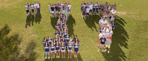  Left, 176 students of the Cold Spring Harbor 2017 graduating class said their final good-byes to the district on Sunday during the graduation ceremony.    