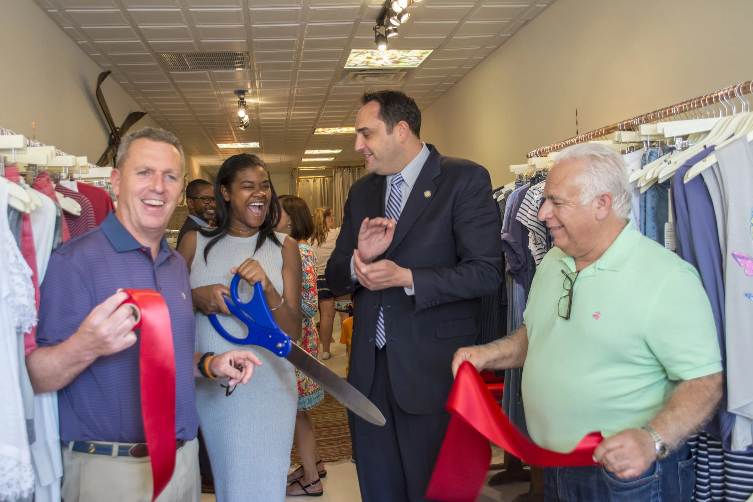 Ribbon Cut At Celebrity Stylist’s New Boutique