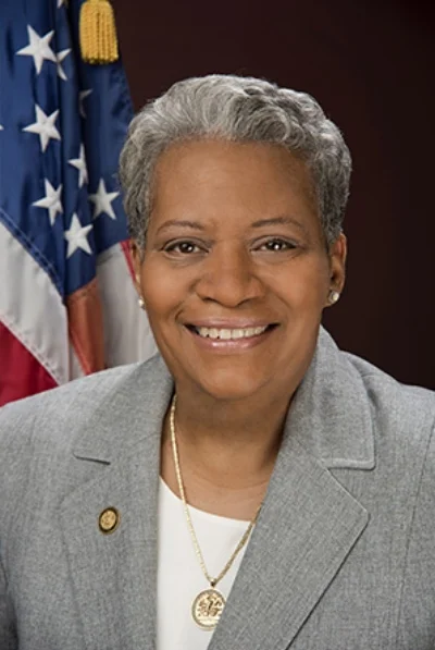 Tracey Edwards defeated Darryl St. George in the Democratic primary election for Huntington town supervisor.