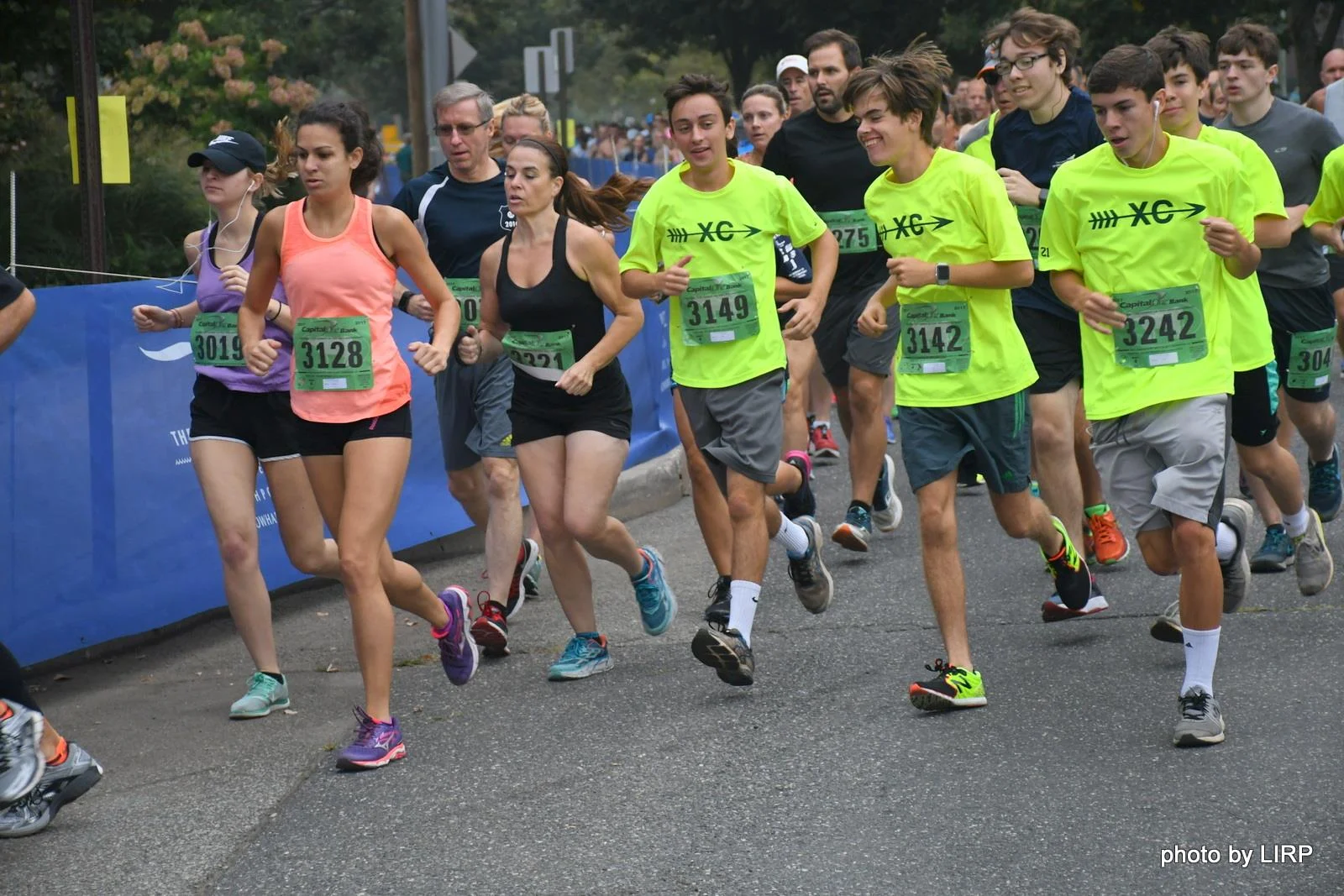   Runners make their way through the streets of Northport in the annual Great Cow Harbor 10K.   Photos/Ed Grenzig/Long Island Running Photos  