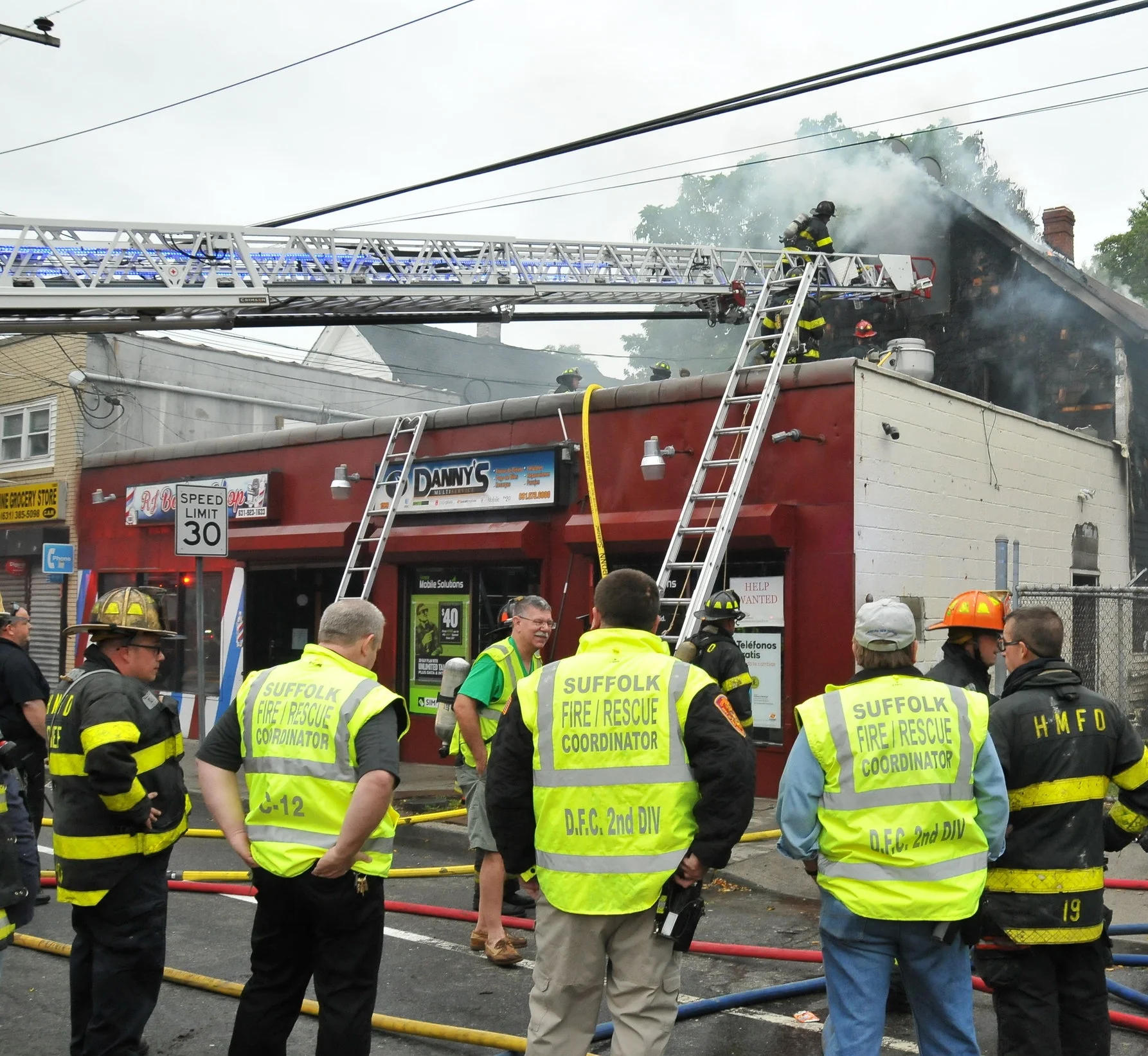 Fire Displaces 15 Apartment Residents