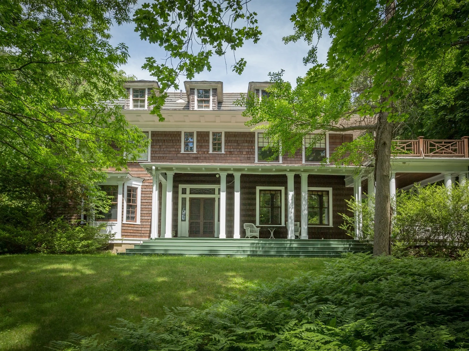   The nearly 28-acre Owl Hill estate at 99 Sunken Meadow Road, Fort Salonga is listed at $6.45 million.   Photo Courtesy of Douglas Elliman Real Estate  