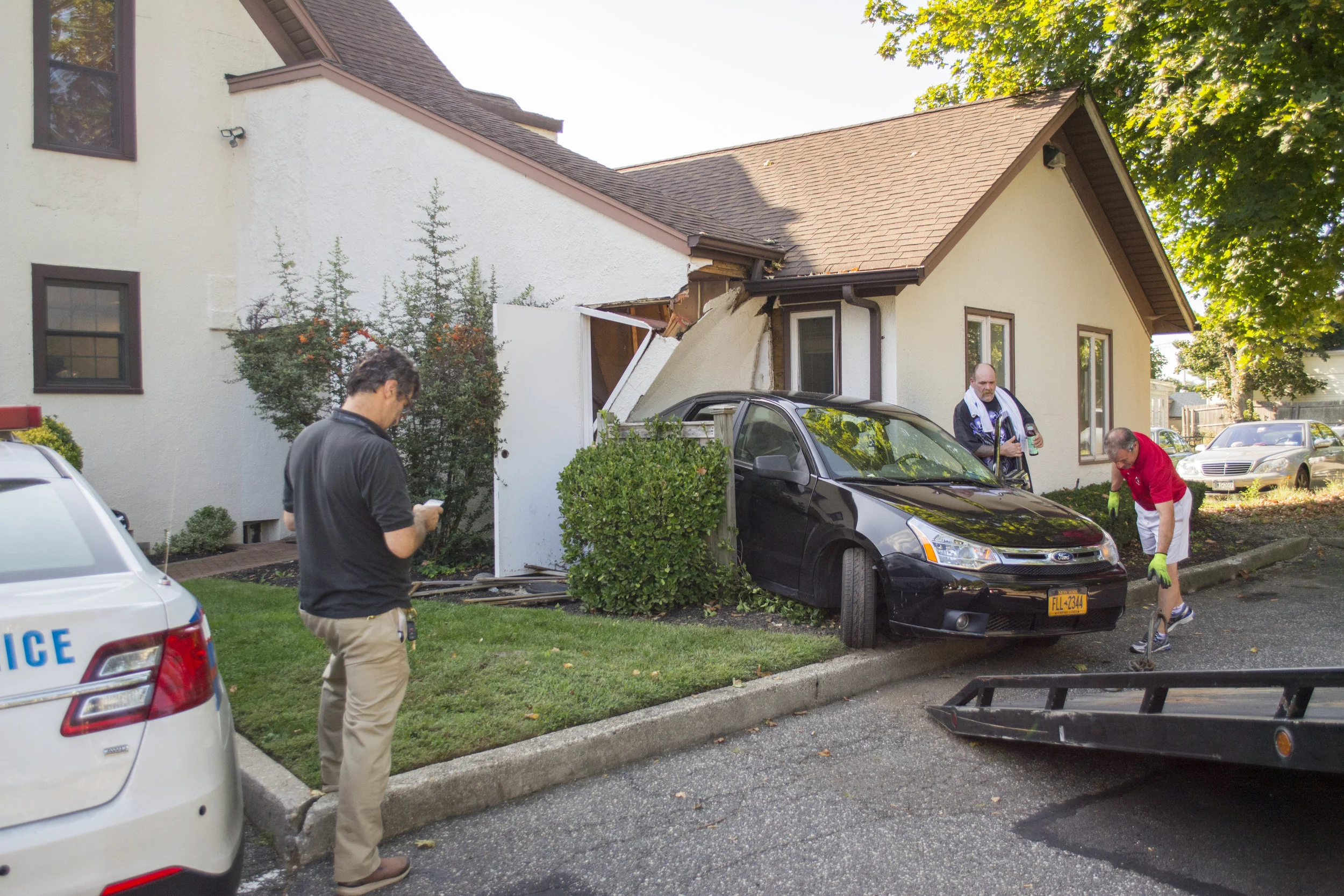 Car Crashes Into Councilman’s Law Office