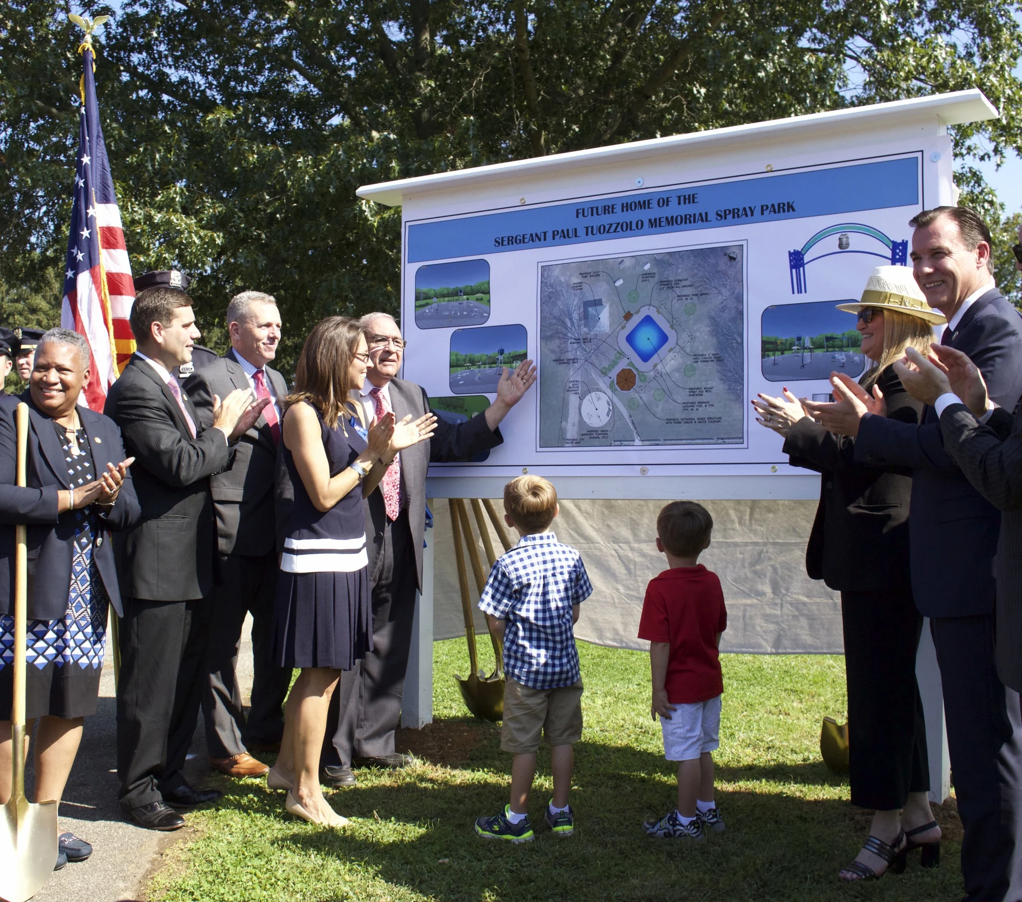 First Town Spray Park To Be Named For Slain NYPD Cop