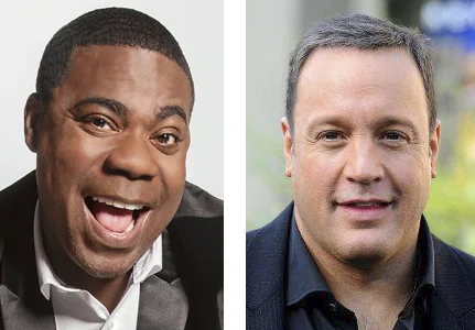 Tracy Morgan and Kevin James are performing at The Paramount later this month, on Oct. 14 and Oct. 22, respectively.