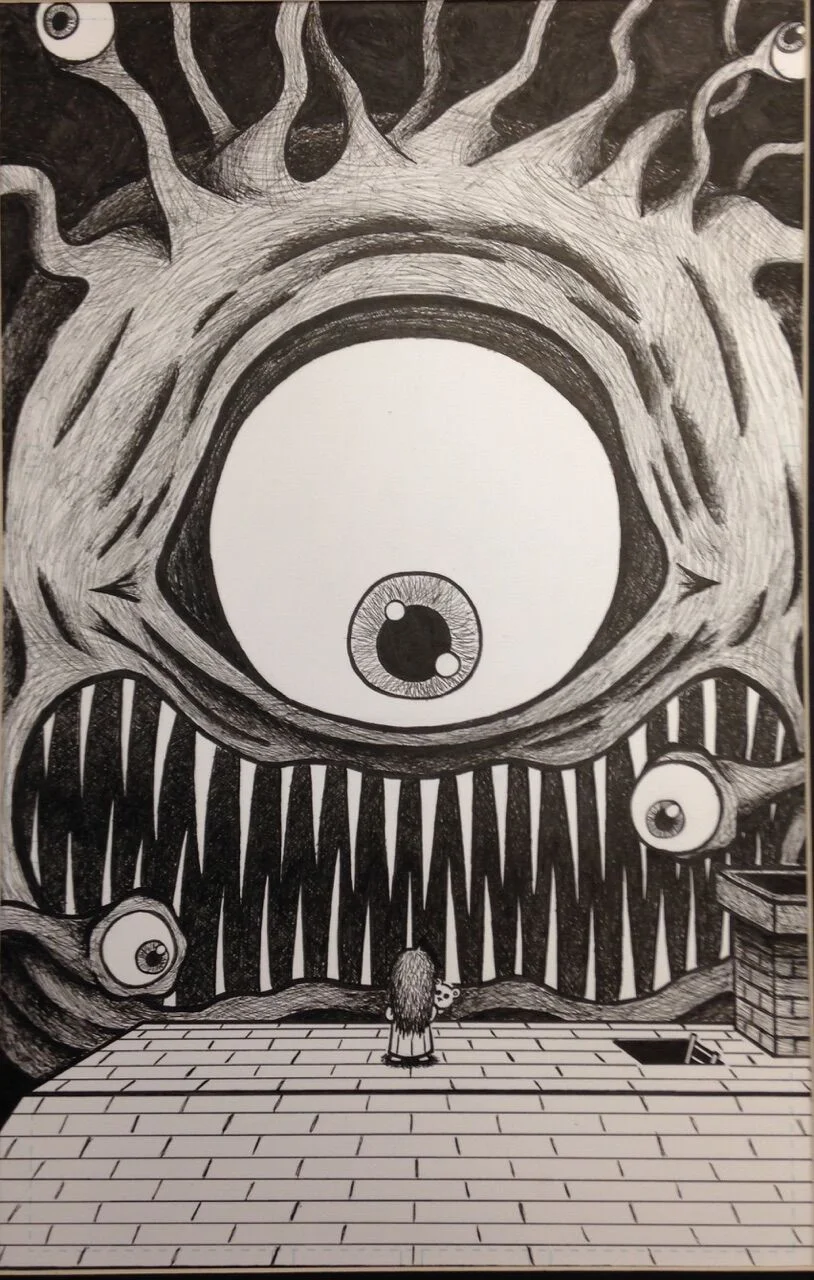 Students Create 'Nightmare on Main Street' In Huntington Arts Council’s Annual Exhibit