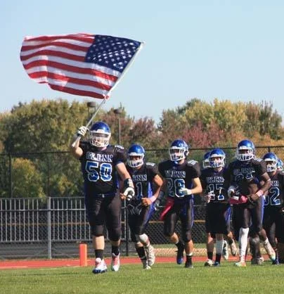Elwood-John Glenn Knights Conquer Amityville Warriors