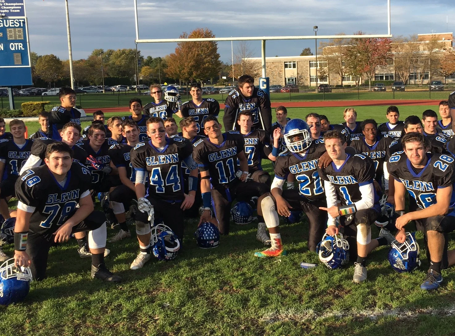 Elwood-John Glenn Knights Charge Into Suffolk Semifinals