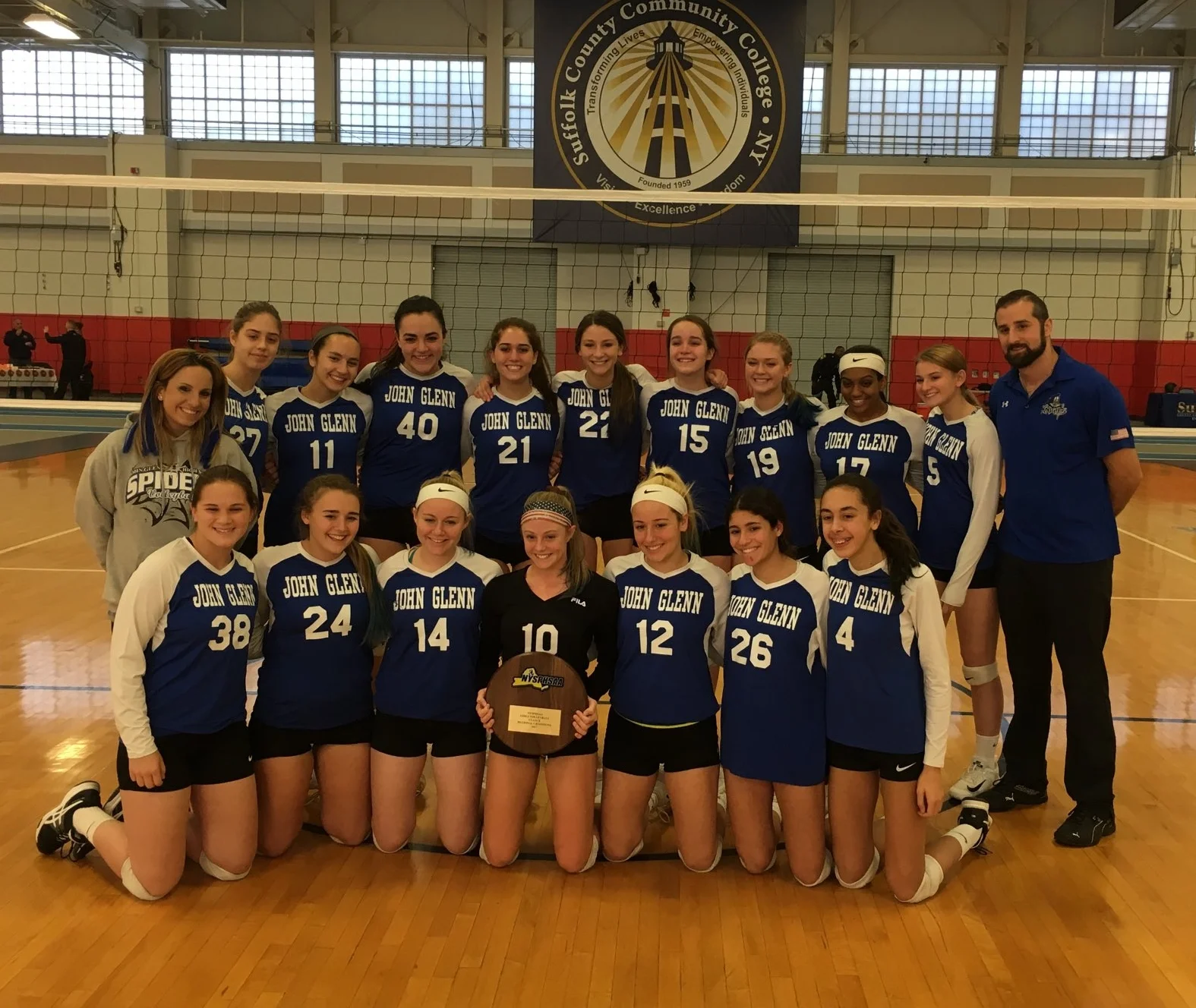 Lady Knights Volleyball Crowned Long Island Champions