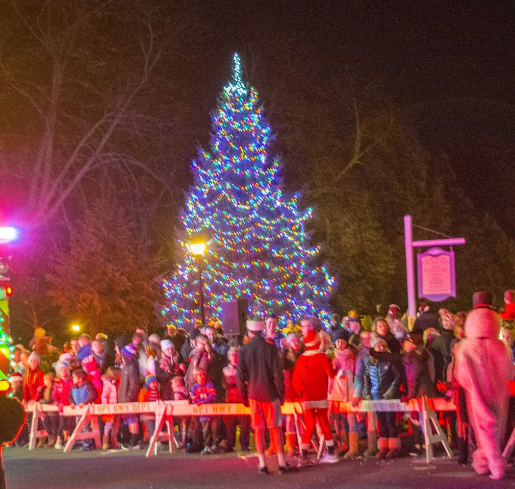 Thousands Gather At Northport Village Park For Holiday Tree Lighting