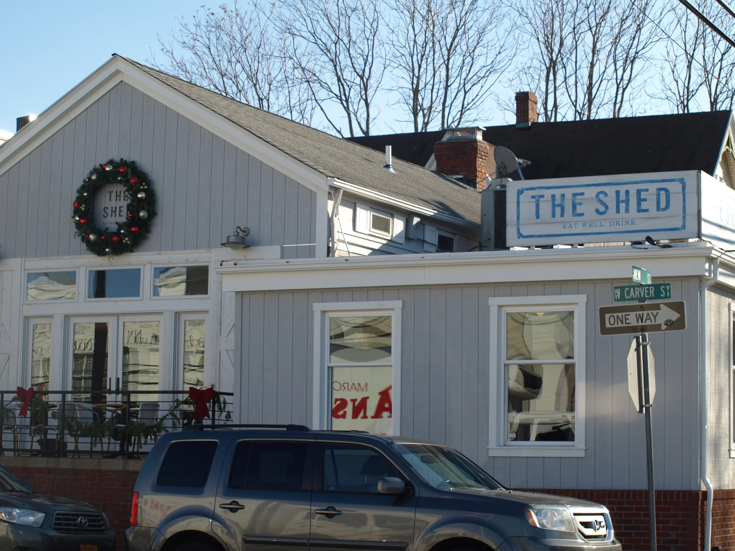    &nbsp; The Shed, located at 54 New St., Huntington village, serves up both breakfast items and classic American dishes that are matched by a comfortable, rustic atmosphere.   Long Islander News photos/Connor Beach  