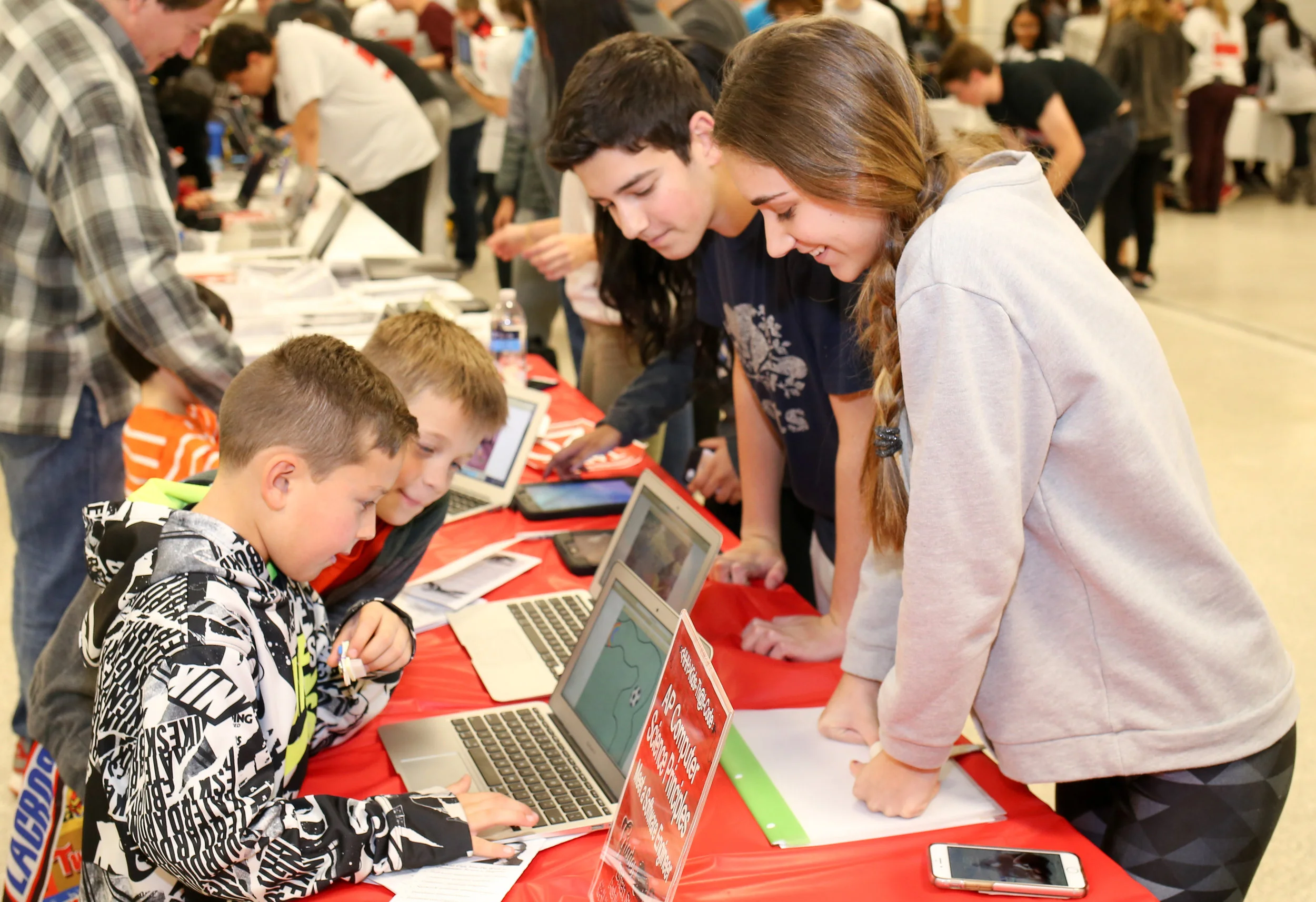 Hills Students Embark On A Night Of Coding