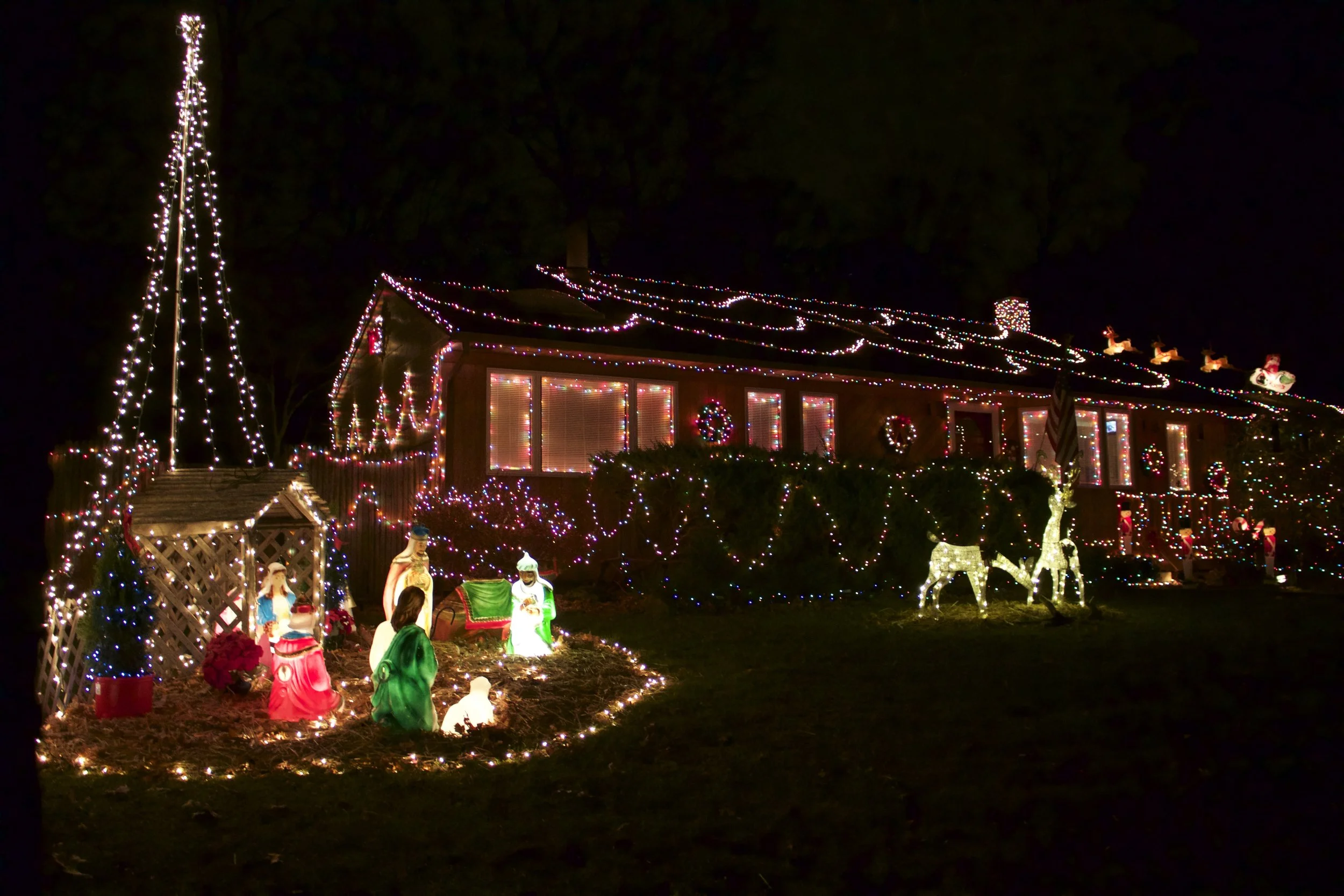 Resident’s Holiday Lights Map Grows