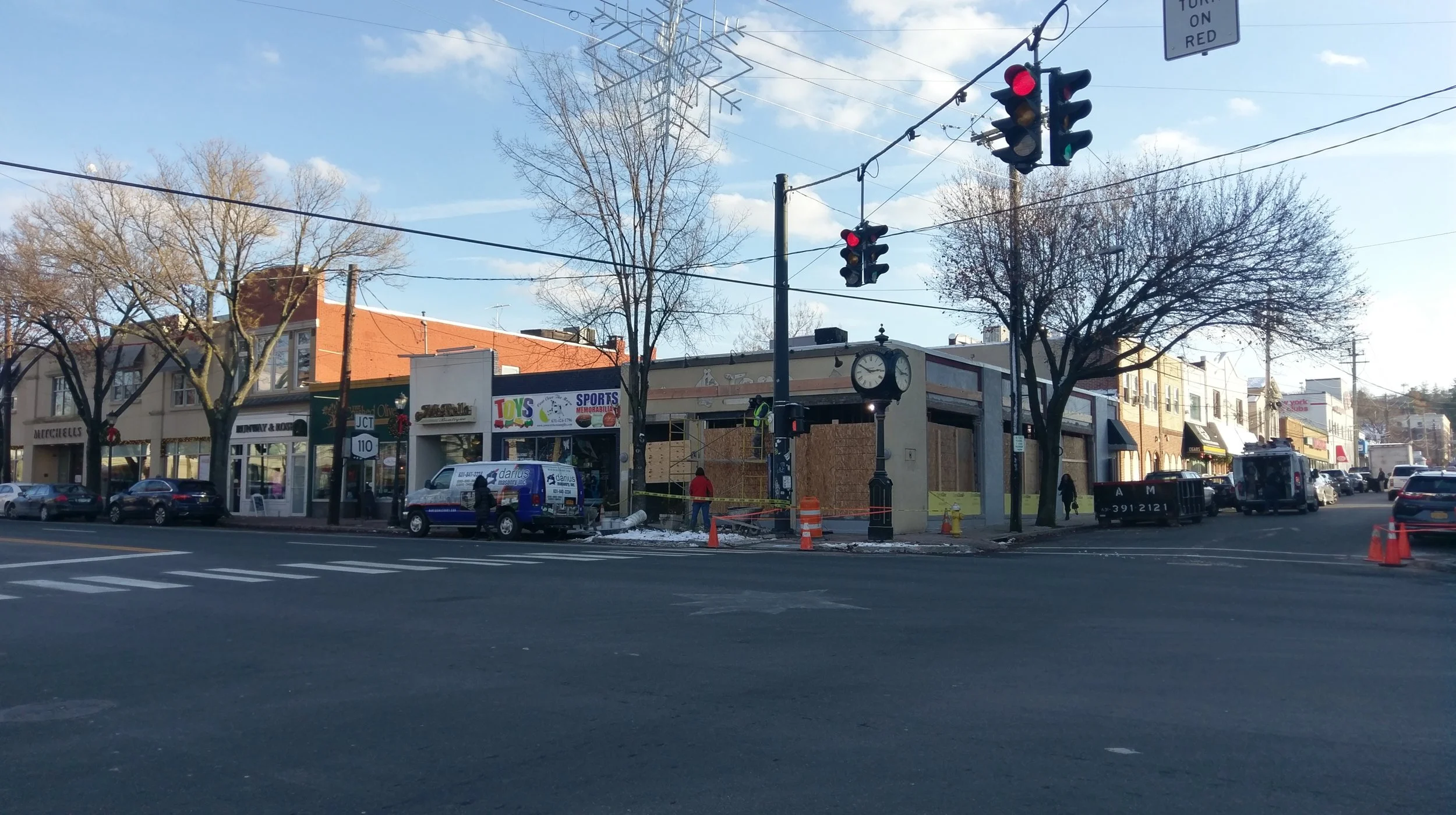 Ongoing Construction At Former Tomo Restaurant