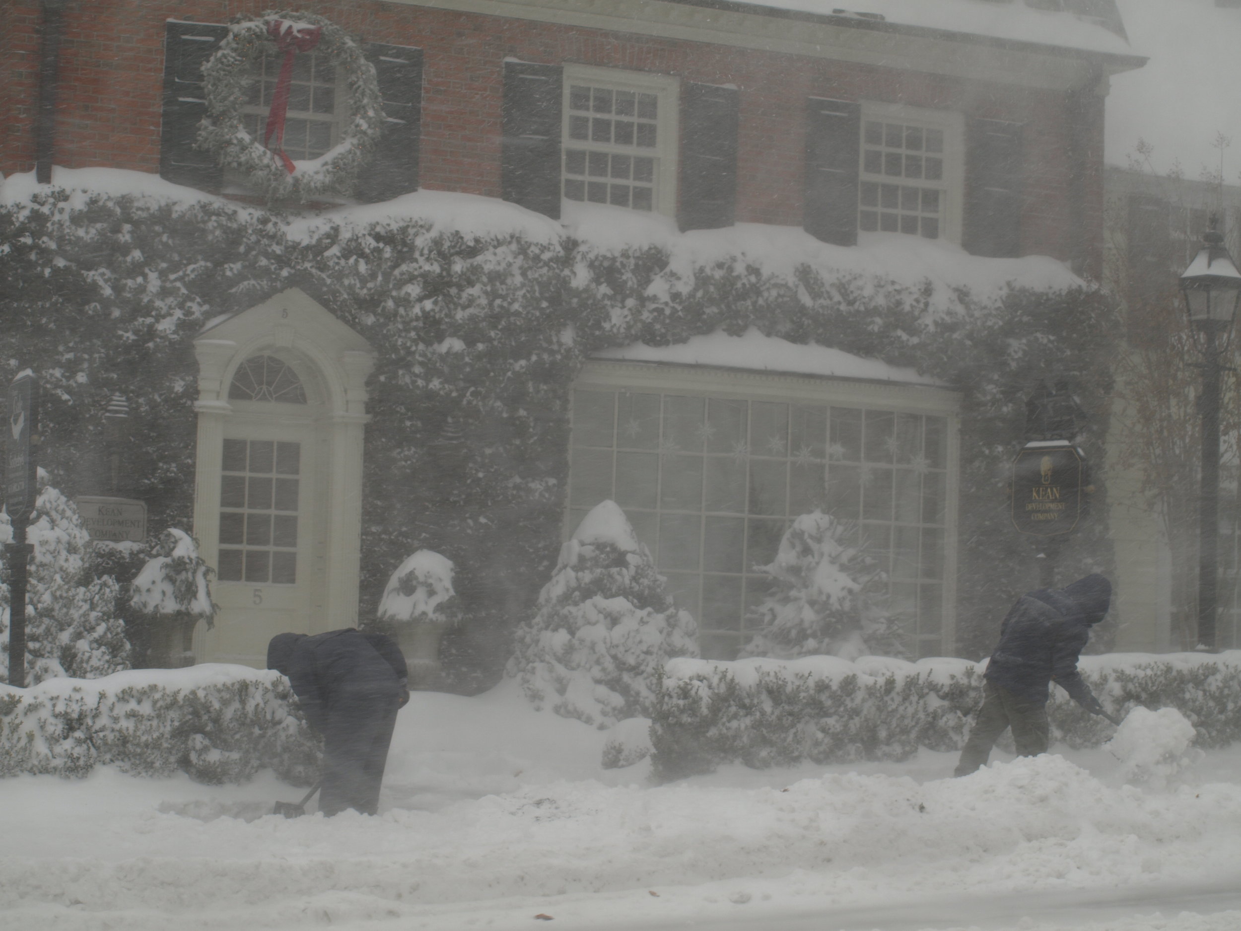 Town, Residents Dig Out From Winter Storm