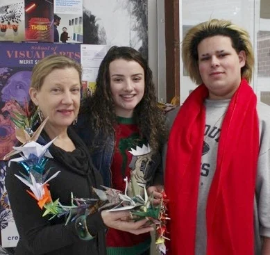 Students Fold 1,000 Cranes For A Cause