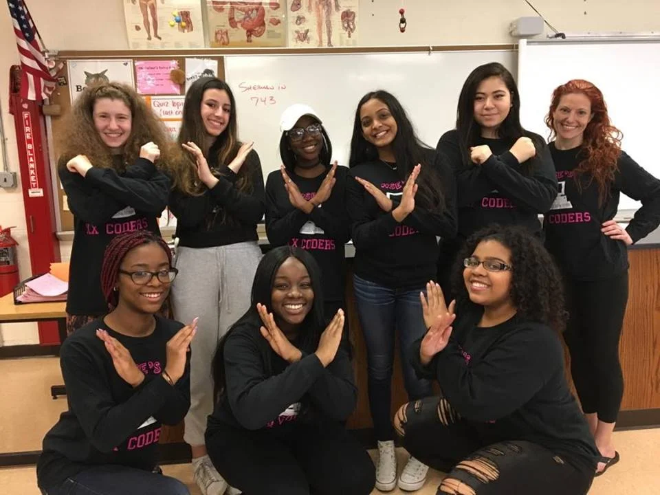 XX Coders, a nonprofit organization, bridges gender and racial gap to teach young girls how to code. Photo/Xxcoders.com