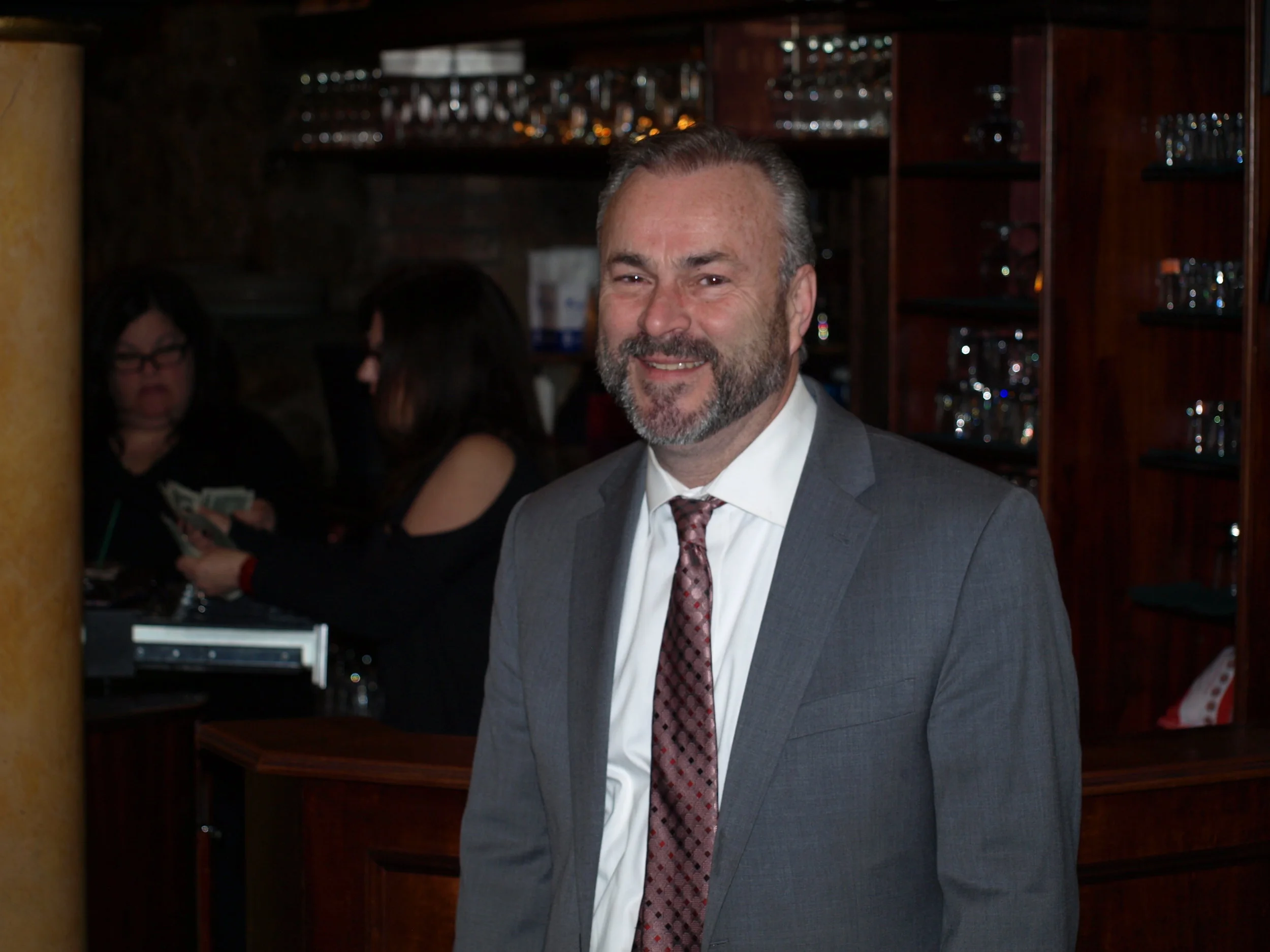   Manager Jim Dunbar has been catering to the needs of The Bonwit Inn’s loyal customers for 15 years.   Long Islander News photos/Connor Beach     