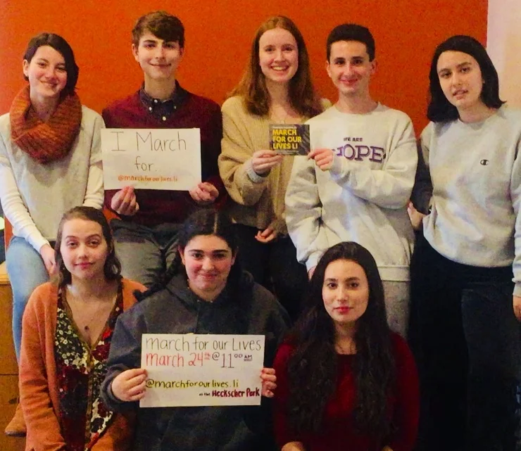   March For Our Lives Long Island is gearing up to participate in the national March For Our Lives rally, to join solidarity in the wake of the tragic mass shootings.   Photos by Julia Fenster     