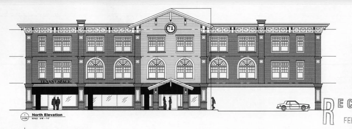 Mixed-Use With 14 Apartments Planned For New Street