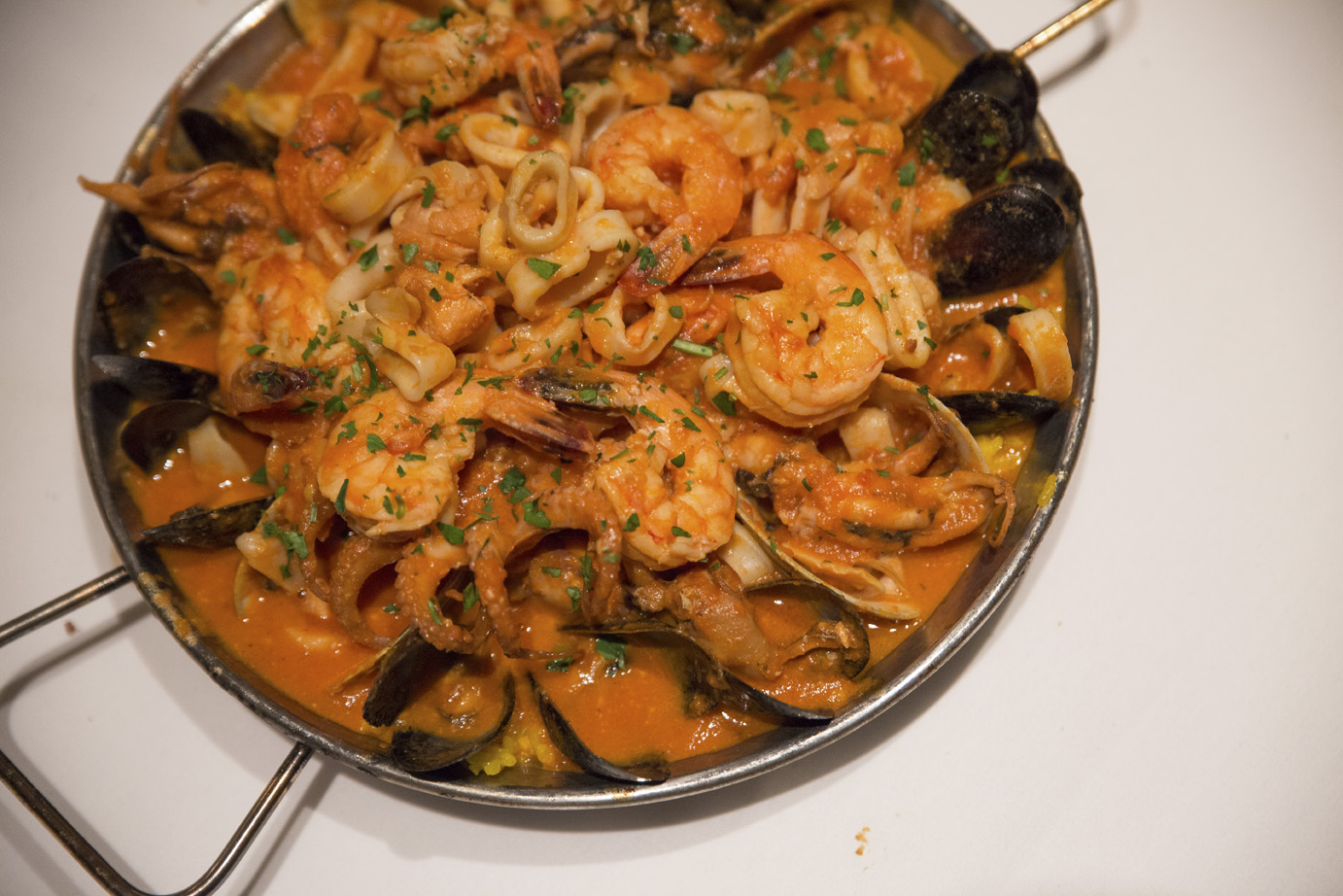   The Paella is on the menu at Cafe Buenos Aires in Huntington.   Long Islander News photos/archives  