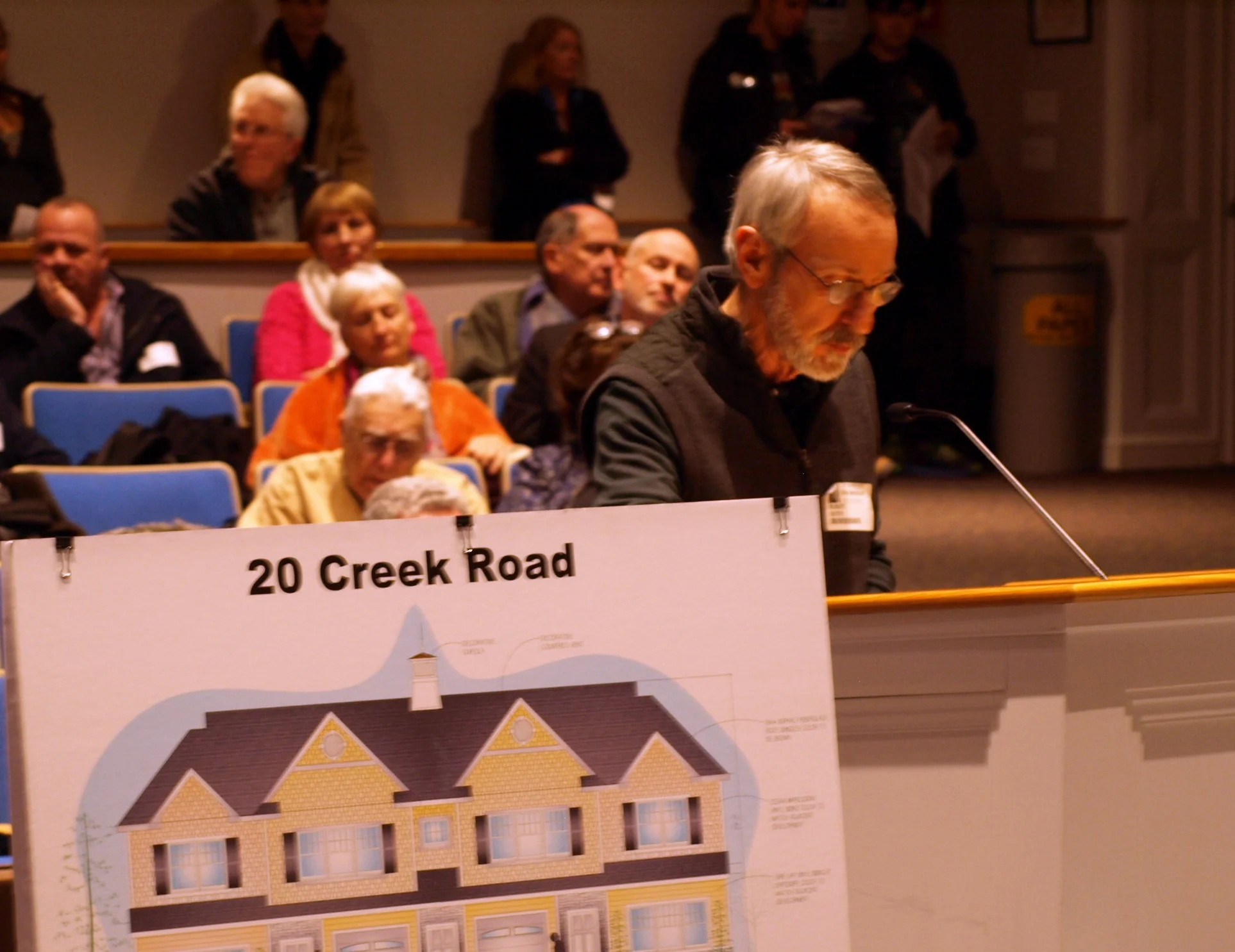 Residents Push Back Against Creek Road Zone Change