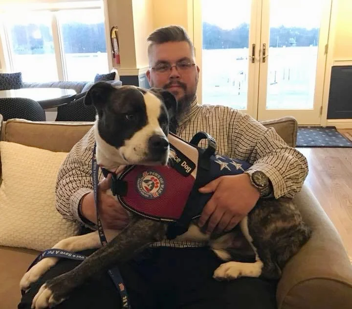 Local Groups Unite Veteran With Service Dog 'Shadow'
