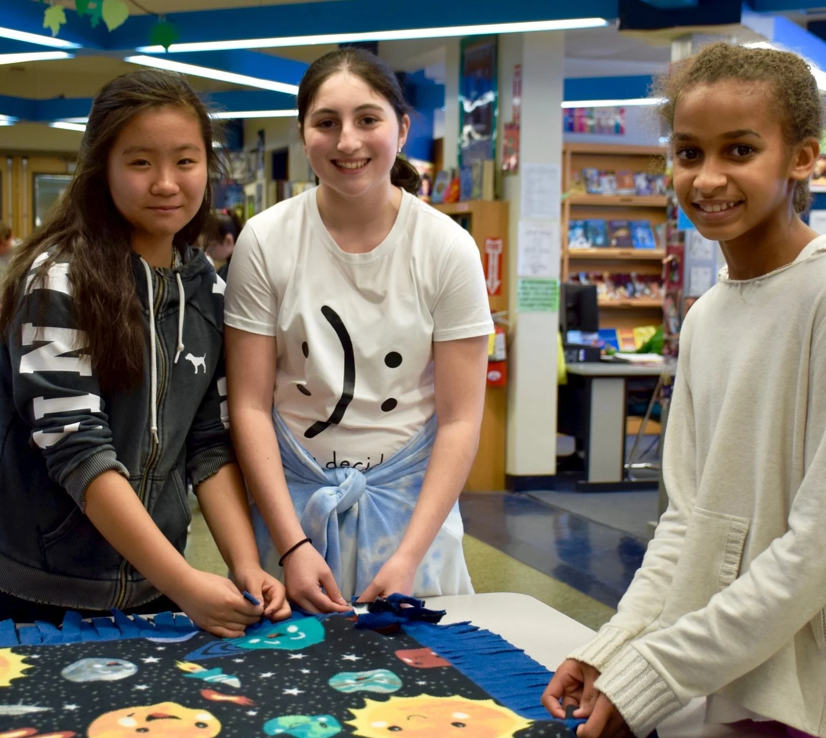 Students Make Cozy Creations For A Cause