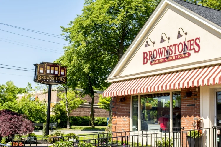 Brownstones Coffee is now open at 361 Larkfield Road in East Northport. (Long Islander News photo/Connor Beach)