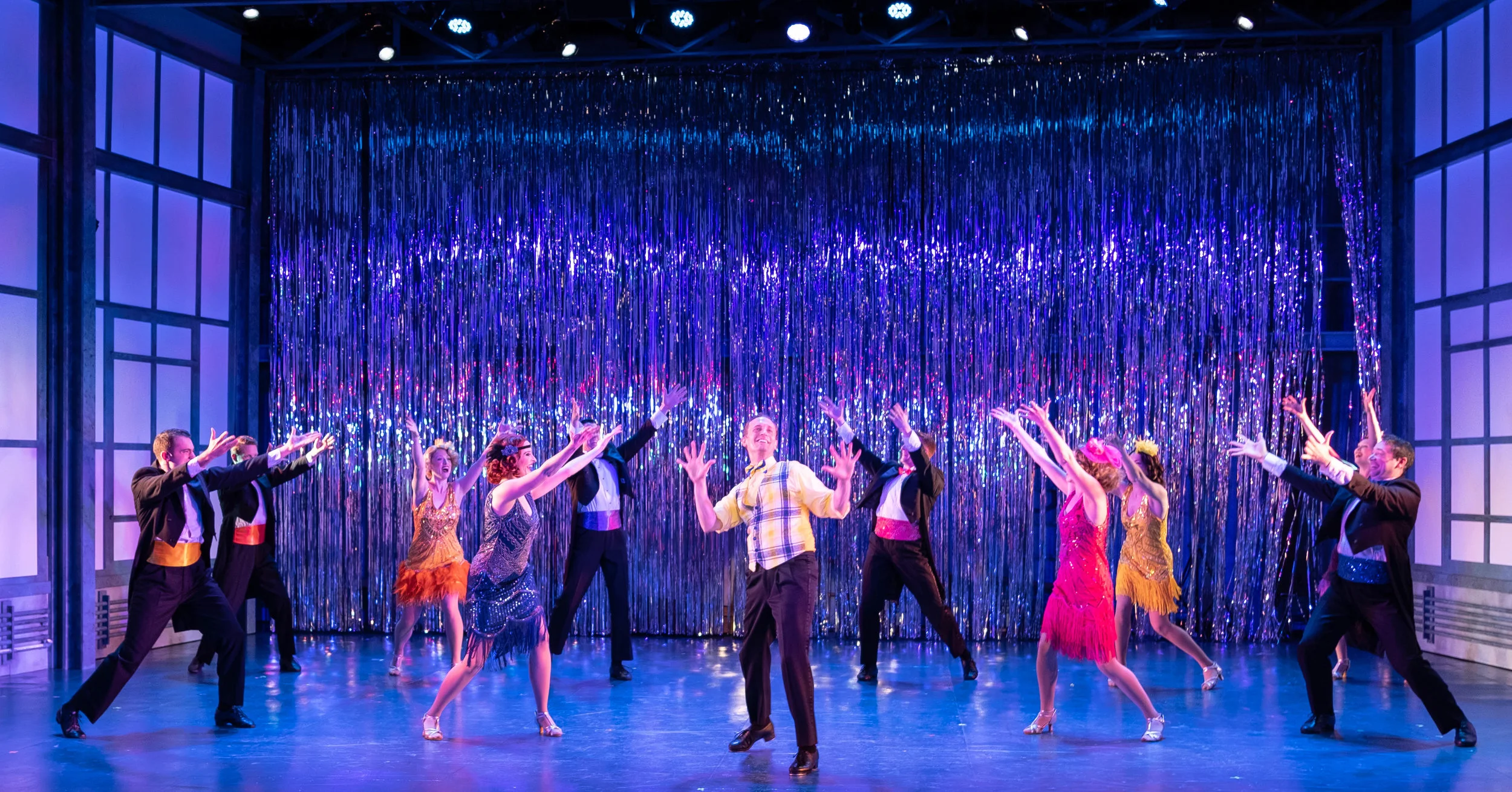   Gardner and ensemble perform the dazzling “Broadway Melody.”  