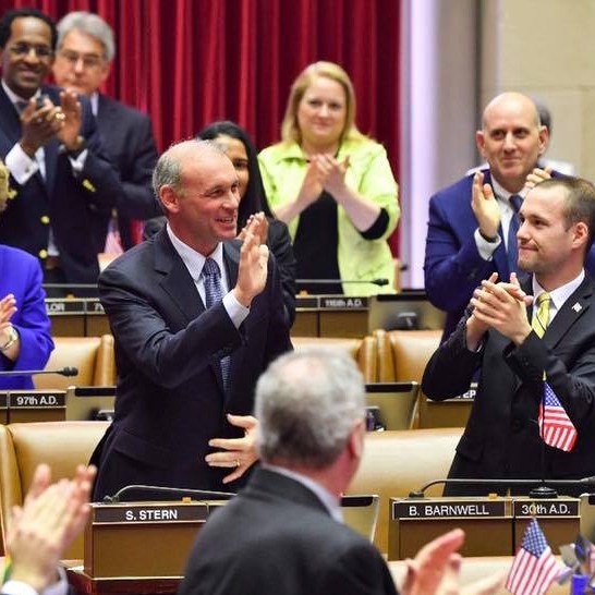 New Assemblyman Stern Making Quick Transition