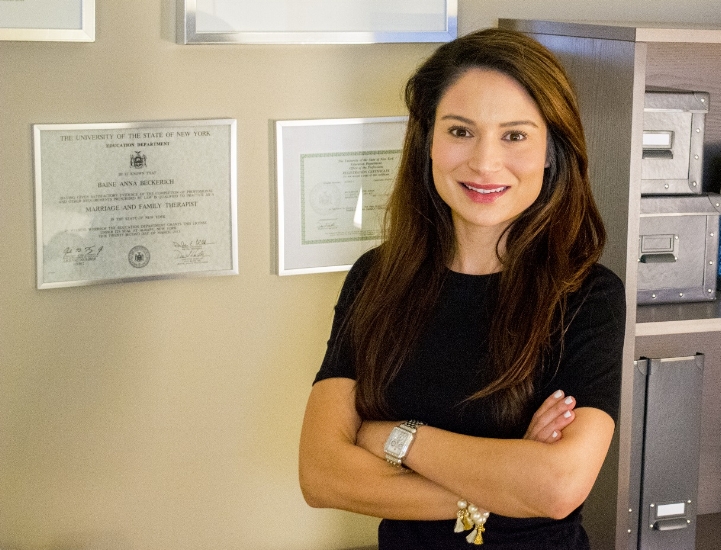 Marriage and family therapist Baine Dawson’s office at 181 Main St., Huntington offers a supportive environment for families and couples to grow. (Long Islander News photo/Connor Beach)