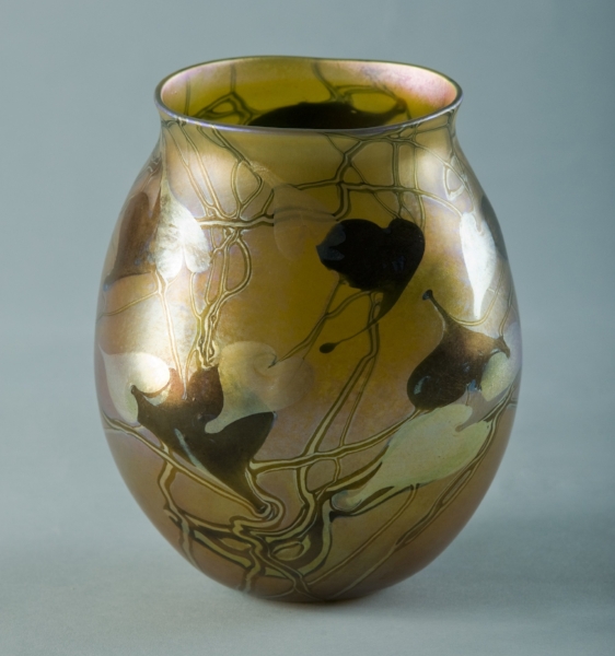   Tiffany Studio, “Glass Vase” c. 1900-1912, Heckscher Museum of Art  