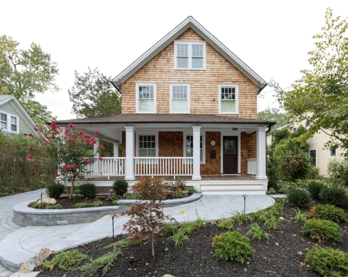 George W. Combs Inc. specializes in renovating and remodeling residential homes, like the recently finished home above. (Images courtesy of George Combs)