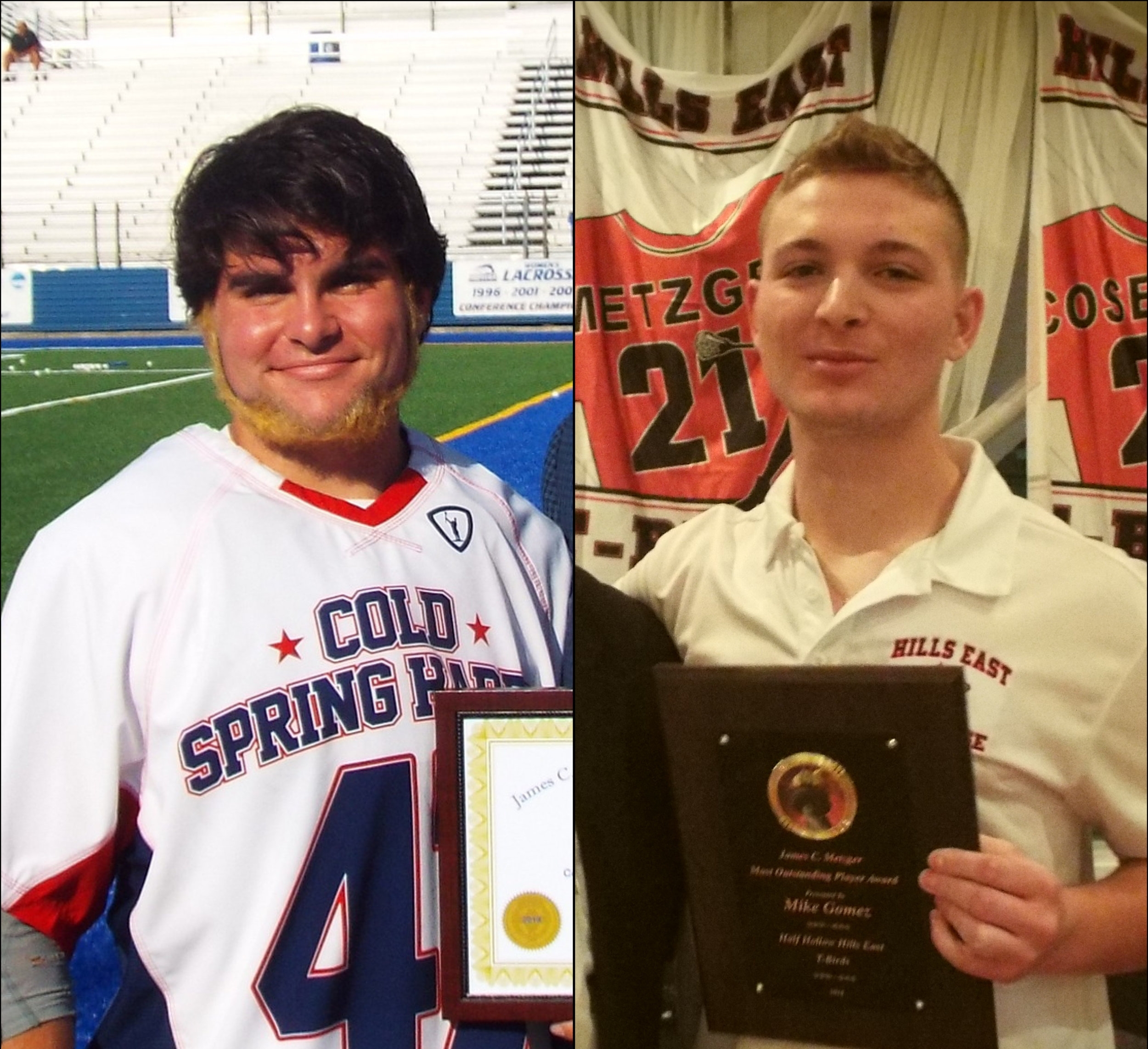 High School Seniors Receive Lacrosse Awards