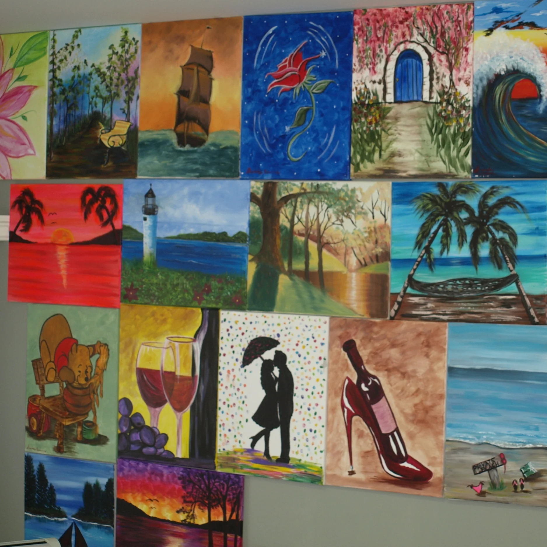 Escape Through The Fun Of Painting At New Studio