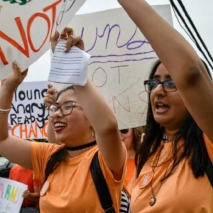Students Rally For Stricter Gun Laws