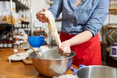 Cheesemonger Jessica Affato will show you how to pull mozzarella in a class at Northport’s Nest on Main.