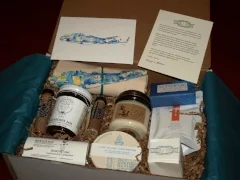 Each box contains 6-8 locally sourced products that have been curated with care.
