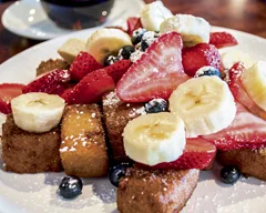 From the breakfast menu at Brownstones (361 Larkfield Rd., East Northport), the French Toast Bites ($9.99) is one of the most popular and playful dishes. The French toast squares are topped with fresh berries, bananas, strawberries and powdered sugar. The bites are cooked to a perfect golden brown, and have a sweetness that pairs well with the fresh fruit. A healthy dose of syrup is the perfect addition to tie this dish together.