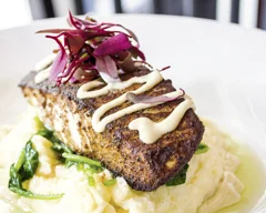 One of the seasonal entrée specials at Grasso’s (134 Main St., Cold Spring Harbor) was the Pan Seared Halibut ($38 or market value) with porcini mushroom over sautéed spinach, mashed potatoes and a wasabi aioli. The beautiful, flaky, white meat of the Halibut complements the rich mashed potatoes, and the spinach adds an extra level of texture, but the unique wasabi aioli really ties the dish together. The flavor is distinct, but not overpowering and leaves a touch of spice in the back of your throat.