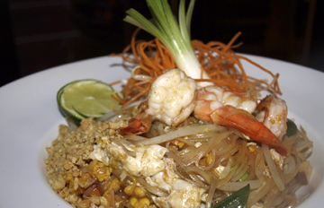  Pad Thai with Mixed Seafood ($20.95). 