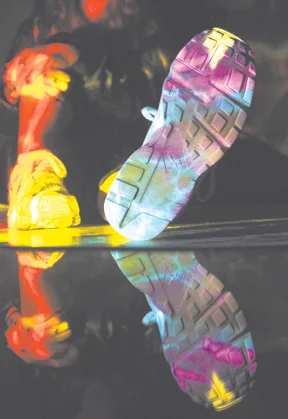 “Good For The Sole” by Half Hollow Hills AP art student Elizabeth Gordin.