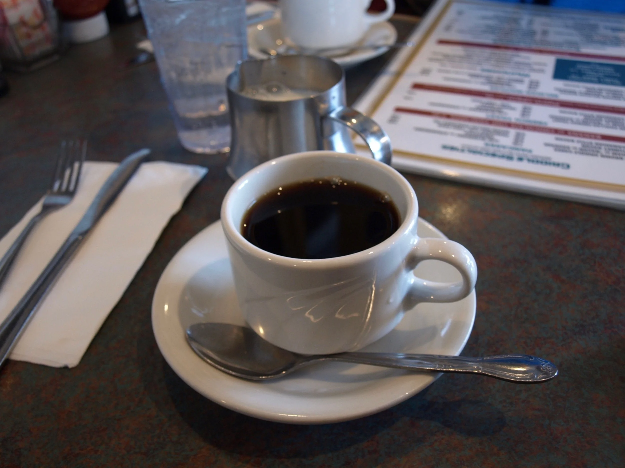  Who doesn’t have time for coffee and conversation at Sweet Hollow Diner? 