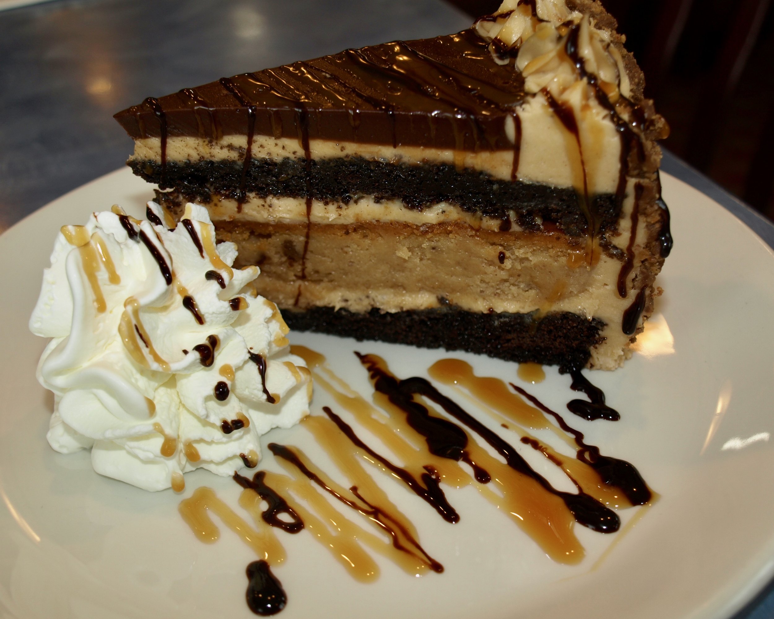  even more  Mmmmm…  the Reese’s cheesecake. 