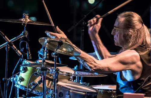Foghat founding member and Long Island resident Roger Earl will be on the drums when the band plays The Paramount Aug. 9. Photo/Mark Scheirhold
