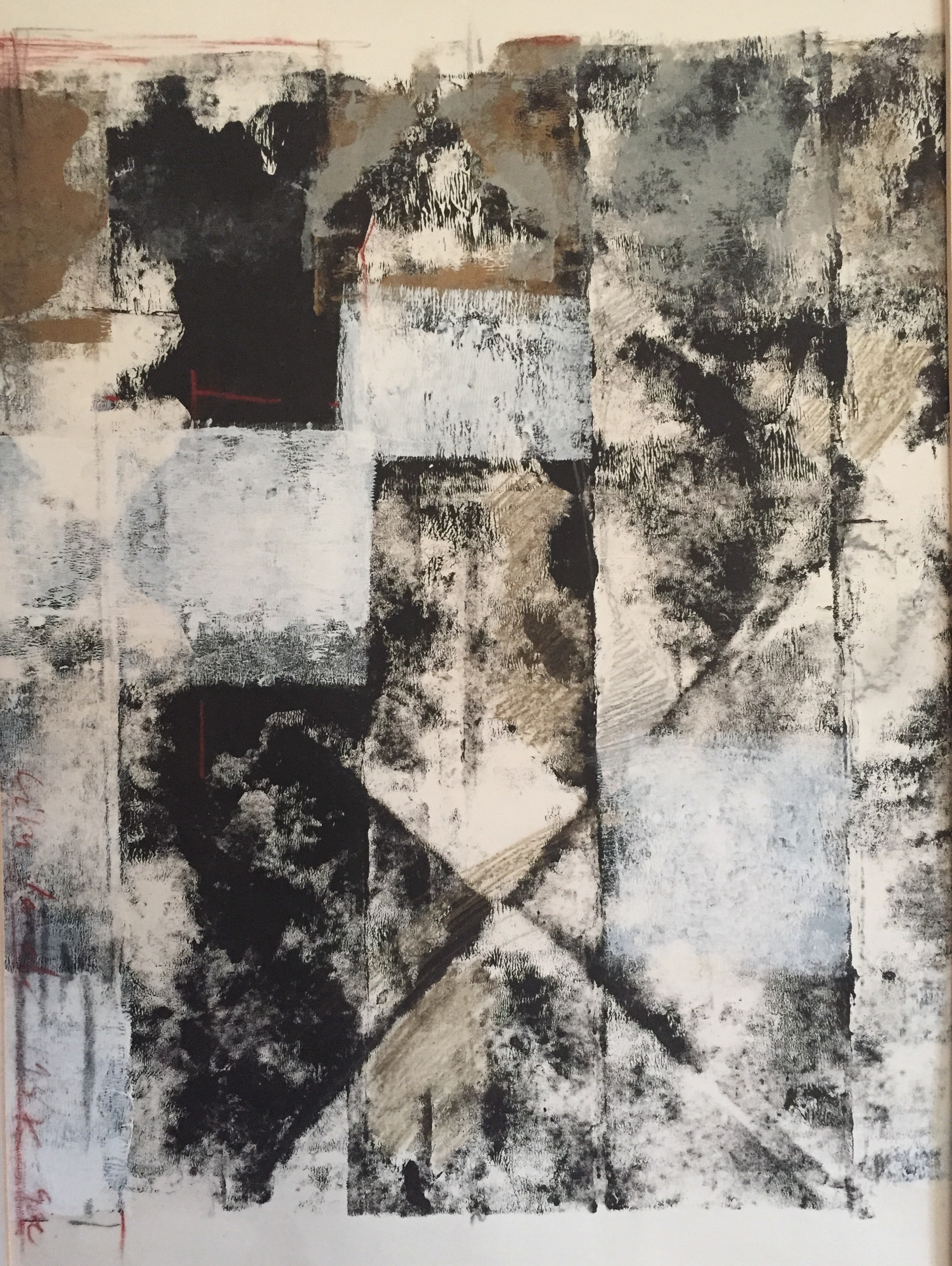 MEDIA 24x18"  mixed media/paper