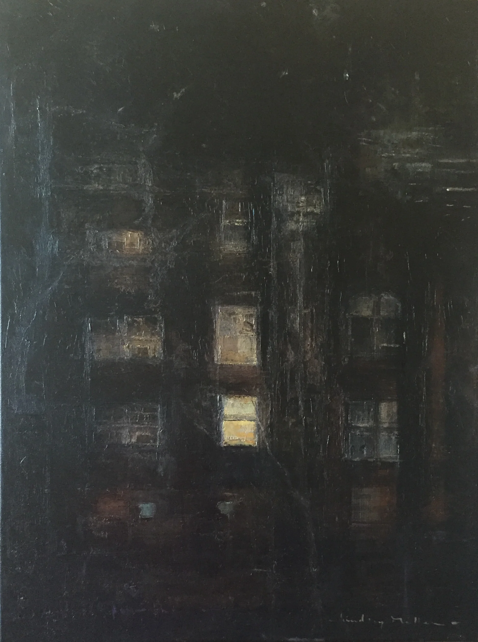 Ehipassiko  24x18" oil/canvas 