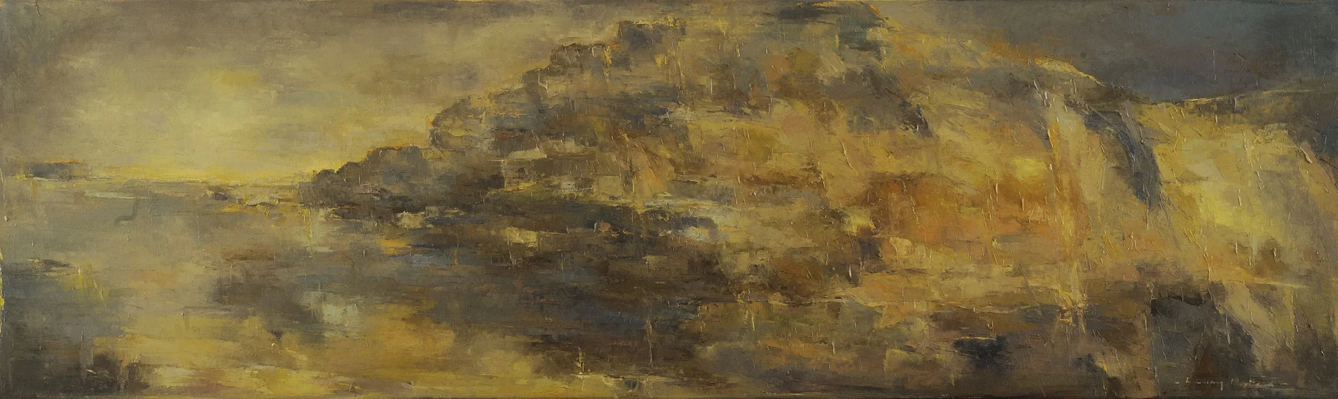 FACETS 15X 53 OIL/CANVAS