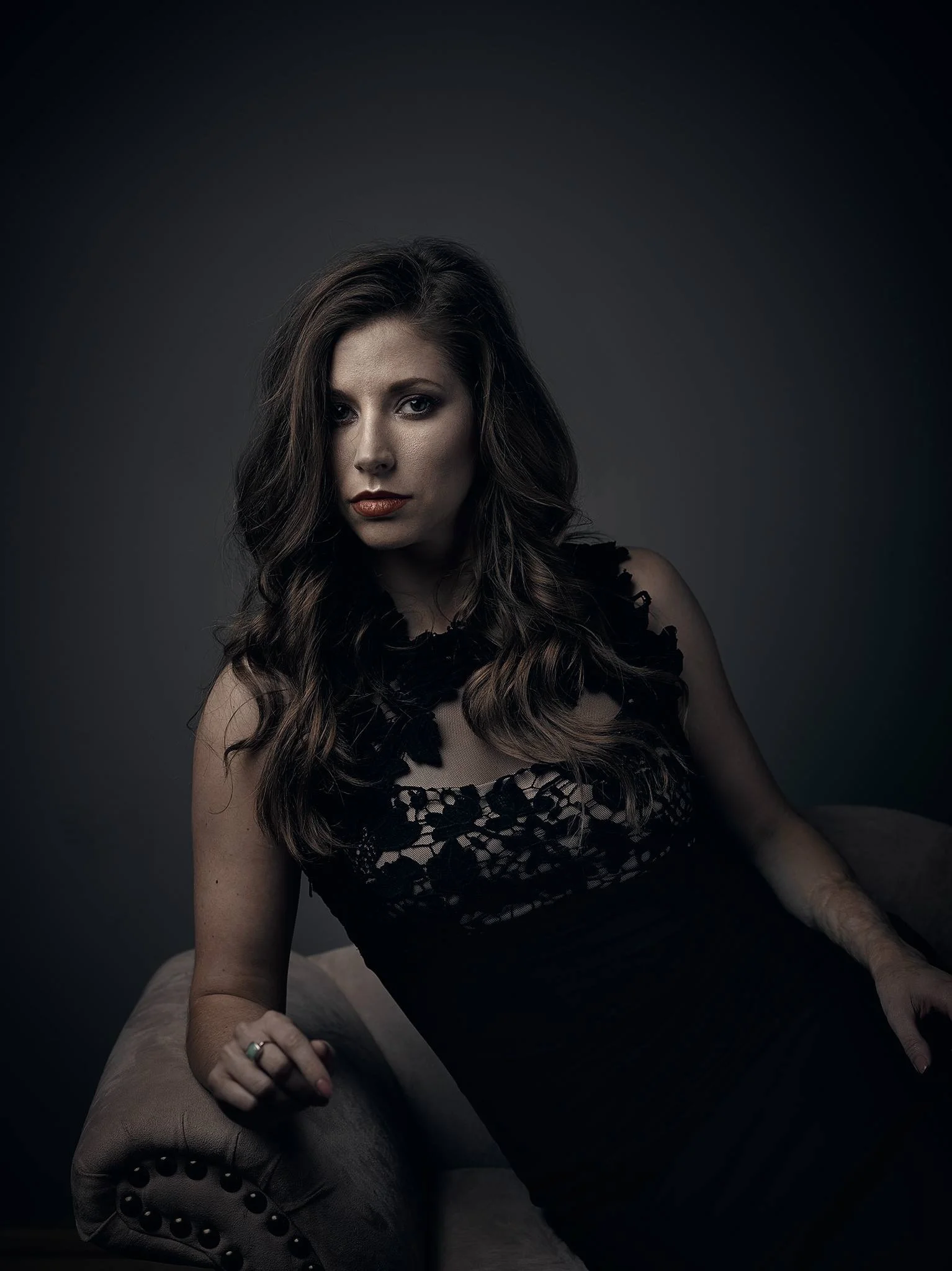 Rembrandt Lighting Female Model